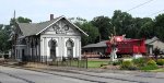 The station at Princeton...